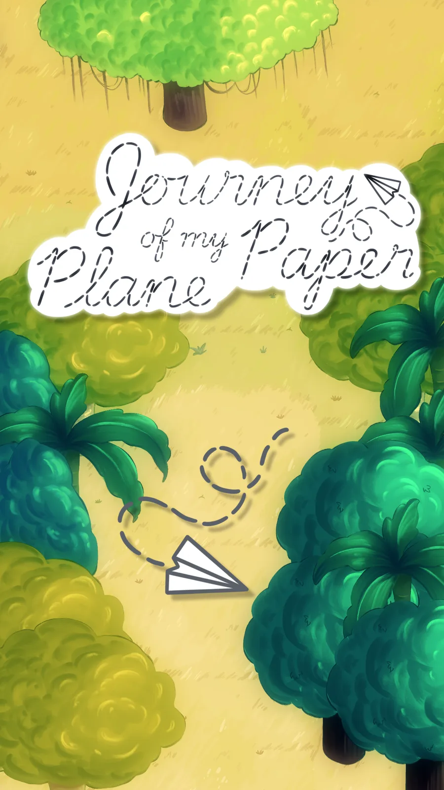 Journey of my paper plane
